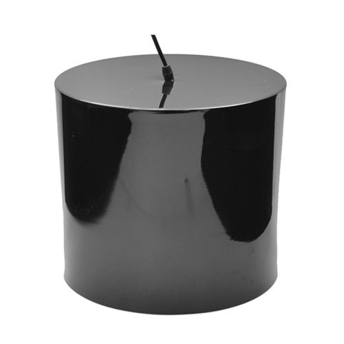 Lámpara cilíndrica de acrílico, para techo negra - Acril