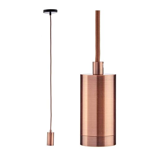Lámpara colgante de acero bronce sin bombilla - Argala