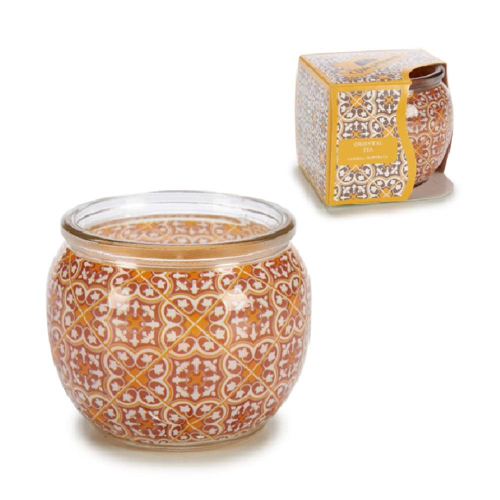 Vela aromática estilo árabe, tarro de cristal, 230 g Té Oriental