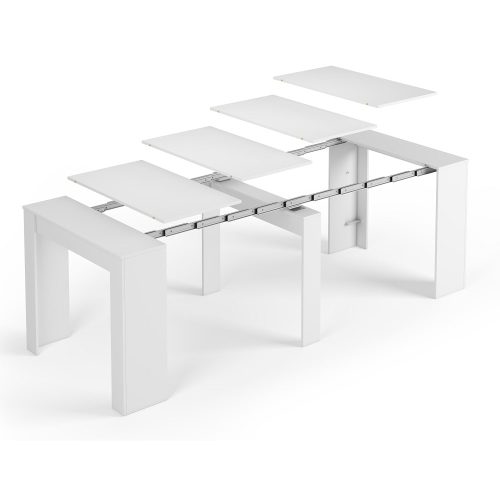 Mesa extraíble, 5 distintas posiciones, para diferentes usos, blanca, piezas - Alaraz
