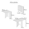 Mesa de comedor plegable – Albudeite, Meblero