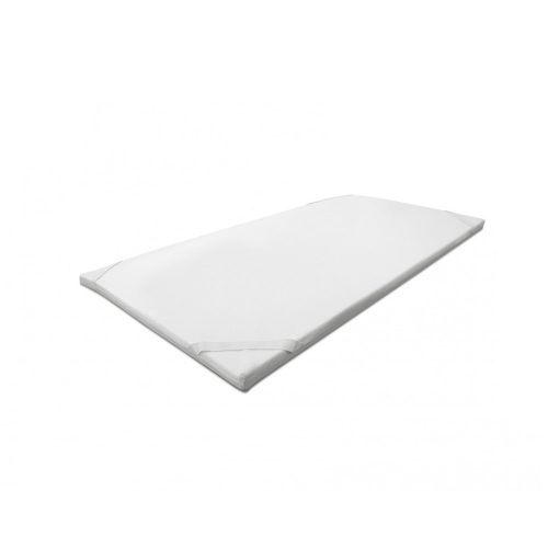 Topper cama suave, desenfundable, enrollable, gel Visco, cremallera blanca, individual - Patja