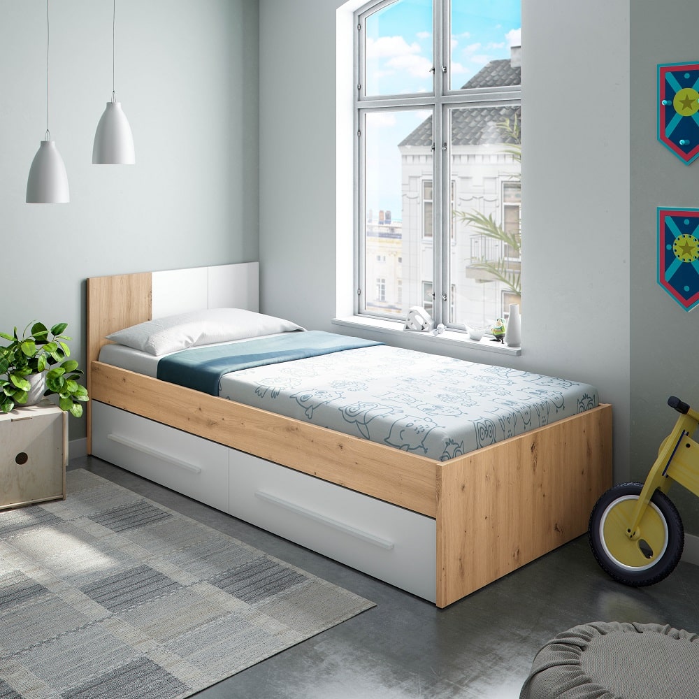 Cama Nido Juvenil con frontal Start 90x190 - Compra Online