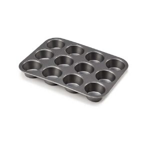Molde con cavidades, para horno, metálico, antiadherente, 6-12 unidades, 12 - Kalup