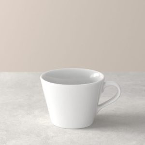 Taza de café con asa, porcelana, 270 ml, blanco, fondo - Organic, Villeroy & Boch