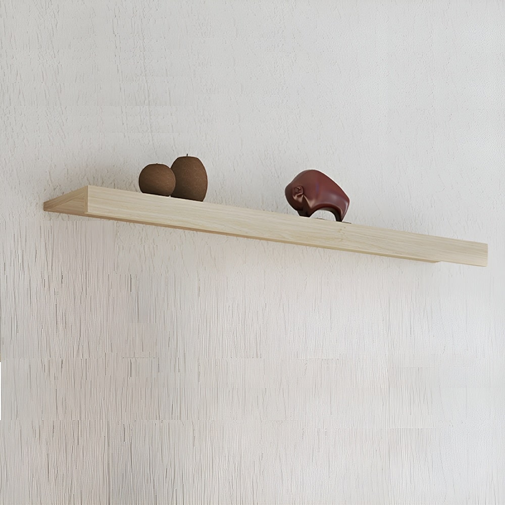Estante de pared, para colgar, con borde, 130 x 23 cm - Verona