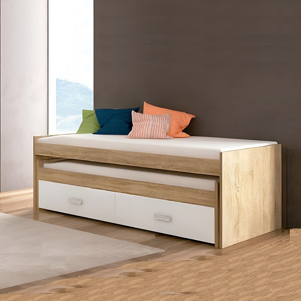 CAMA NIDO COMPACTA BLANCA