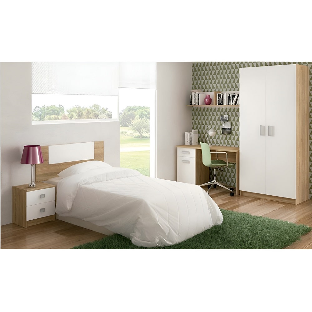 Muebles de dormitorio: camas y cabeceros, armarios y mesitas