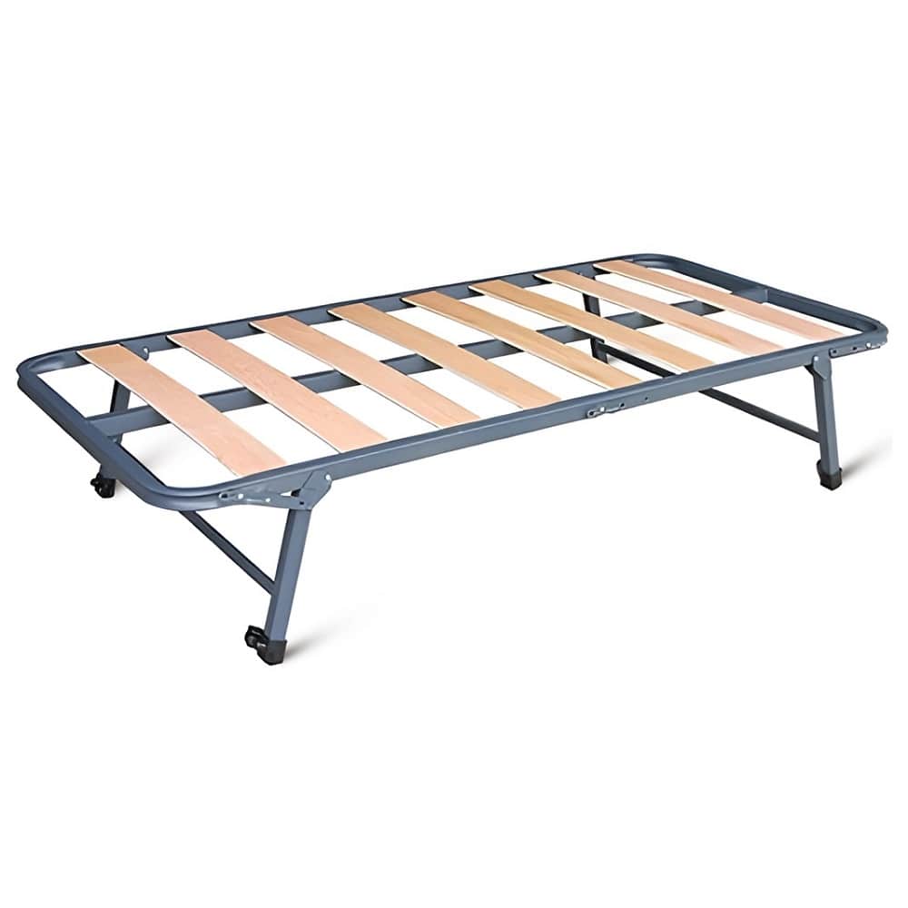 Somier de arrastre para cama nido, patas plegables, 90 x 190 cm