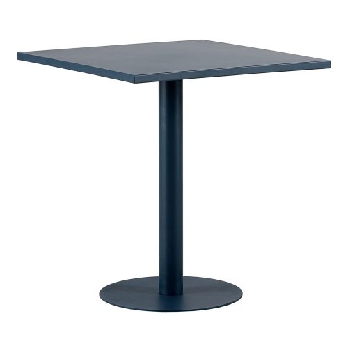 Square Metal Pedestal Dining Table, 70 x 70 cm - Kolding - Image 2